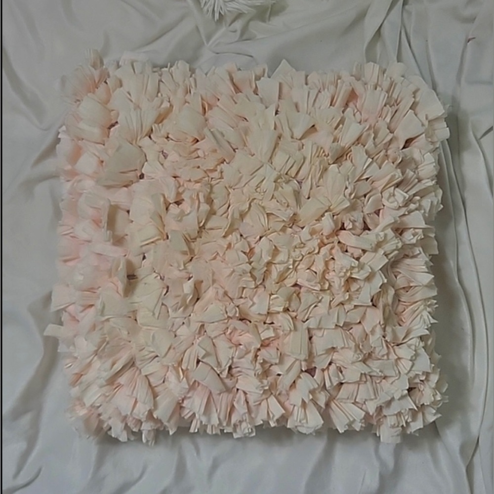 Wayfair Ruffle Shag Throw Pillow - Picture 2 of 10